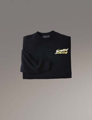 Edwards Crew Neck Acrylic Sweater Navy 5XL