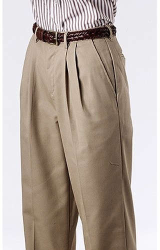 Edwards MENS EASY FIT CHINO PLEATED PANT
