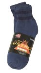  Thorogood Shoes 888-9009 888-9009 3 Pack Mini Crew - Blue with Postal Blue Stripes