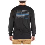 511 Tactical 42111SE 5.11 Tactical Men'S Thin Blue Line Long Sleeve Tee