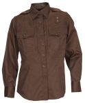 Twill PDU Shirt - B Class - Womens - Long Sleeve