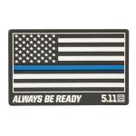 511 Tactical 81291 5.11 Tactical Thin Blue Line Rubber Patch