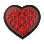  511 Tactical 81747 5.11 Tactical Airplane Heart Patch