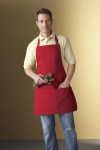  Ash City 55001 Adjustable Bib Apron-Full Length With Pockets