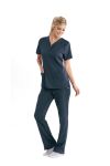 Barco GVST026 2pkt Zip Frt Solid Jrsy Raglan