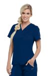  Barco GVST028 1pkt Knit V-Nk Tuck In Top