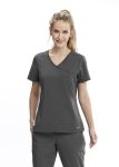  Barco MOT005 3pkt Knit Surplice Neck