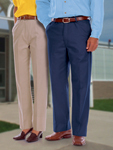 Flat Front Pants