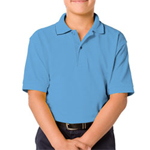  Blue Generation BG5500 Youth Soft Touch Pique Polo