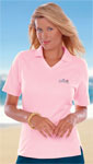  Blue Generation BG6209 Ladies Superblend V-Neck Polo