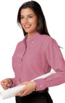  Blue Generation BG6214 Ladies L/S Oxford Shirt