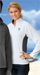  Blue Generation BG6222 Ladies Wicking L/S Zip Pullover