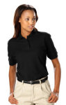  Blue generation BG6500 Ladies Soft Touch S/S Pique Polo