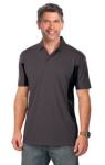  Blue Generation BG7226 Mens Snag Resist Colorblock Polo