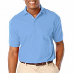  Blue Generation BG7400 Mens Easy Care 65/35 Poly Cotton