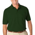  Blue Generation BG7501 Adult Soft Touch S/S Pocket Polo