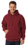  Blue generation BG9301T Adult Tall Pullover Hoodie