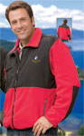  Blue Generation BG9950 Mens Colorblock Micro Fleece Jacket