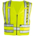  Blauer 342S Zip-Front Safety Vest w/ Sheriff Logo