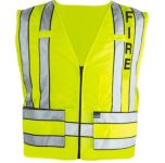 Blauer 343F 343F 343F 343F 343F Zip-Front Breakaway Safety Vest w/ Fire Logo