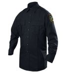 Blauer 8431-1 Long Sleeve Cotton Blend Shirt