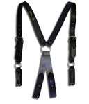 Fireman's Leather Suspenders