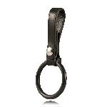 "D" Cell Flashlight Ring Abs Black 2"