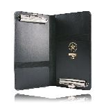 Boston Leather 5881 Double Citation Book Holder w/Clips