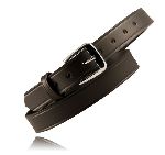  Boston Leather 6580L 1 1/4" Off Duty Belt, Fully Lined