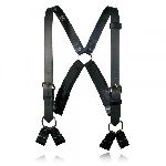  Boston Leather 9174 Fireman"S Suspenders (8-Point Loop To Fit Morning Pride Turnout Gear)