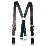 Boston Leather 9177ABS Fireman"S Suspenders (Loop) w/ Abs Rectangular Ring To Loop