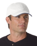  Alpha Broder BA3617 100% Washed Cotton Unstructured Sandwich Cap