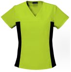 Cherokee Uniforms 2874 V-Neck Knit Panel Top