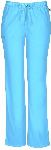 Cherokee Uniforms 44101A Mid Rise Moderate Flare Drawstring Pant