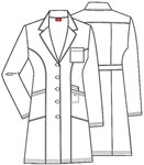 82401 37" Lab Coat