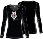 Cherokee Uniforms 82739 "Owl Steal Your Heart" Underscrub Tee