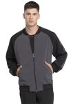 Cherokee Uniforms CK335A Men's Colorblock Zip Front Jacket