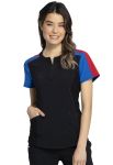 Cherokee Uniforms CKK821 Zip Neck Top