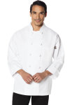 Unisex Classic Knot Button Chef Coat