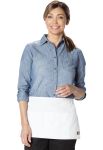 Cherokee Uniforms DC56BC06 3 Pocket Server Waist Apron - 6 pc pack