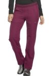 Cherokee Uniforms DK120 Mid Rise Straight Leg Pull-on Pant