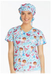 Cherokee Uniforms TF599 Bouffant Scrub Hat