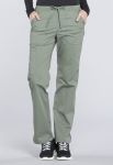 WW160 Mid Rise Straight Leg Drawstring Pant