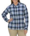 DickiesFLW075 Flnl Plaid Shirt Plus