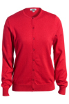 Edwards 040 Edwards Ladies' Jewel Neck Fine Gauge Cardigan Sweater