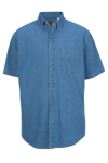  Edwards 1013 Edwards Denim Midweight Short Sleeve Shirt