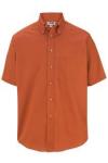 Edwards Mens Easy Care Short Sleeve Poplin Shirt