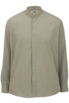  Edwards 1396 Edwards Men's Banded Collar Shirt