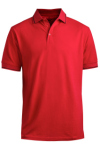 Edwards 1510 Edwards Blended Pique Short Sleeve Polo With Tipped Collar/Sleeve