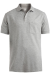 Edwards 1535 Edwards Cotton Pique Short Sleeve Polo With Pocket